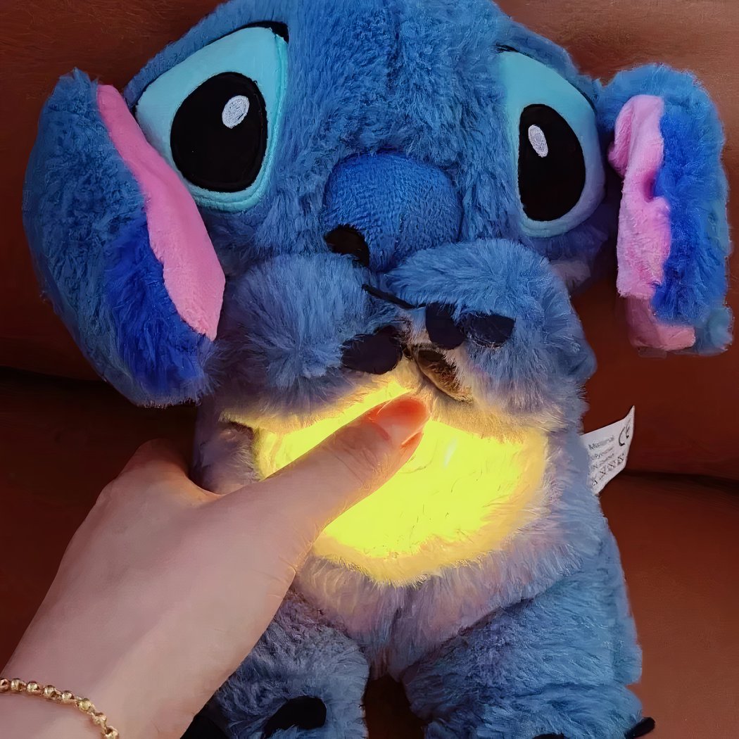 Peluche Stitch® Respirante avec Berceuse Apaisante